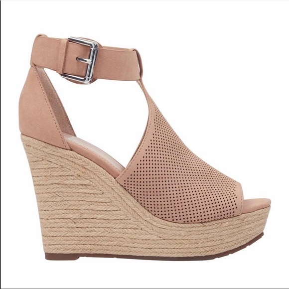 Marc Fisher Annie Espadrille Wedge Shoes - Picture 1 of 9